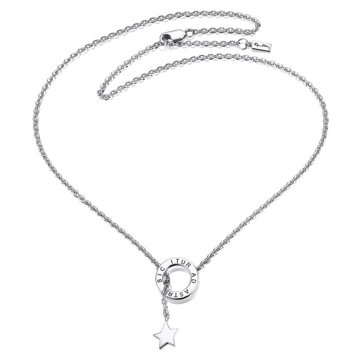 Efva Attling Little Astra Fall Halsband Silver 50 cm