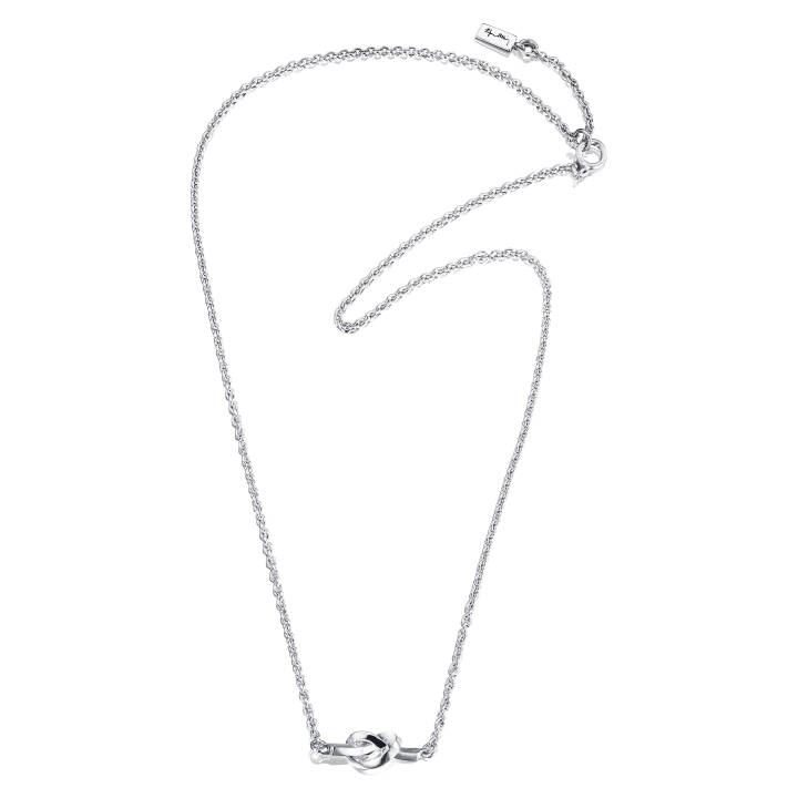 Efva Attling Love Knot Halsband Silver 42-45 cm