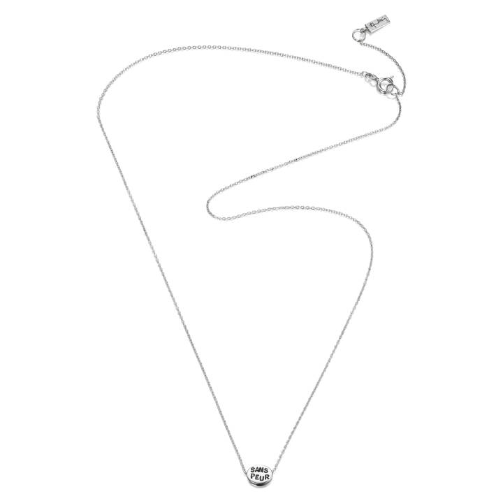 Mini Me Sans Peur Halsband Silver 42-45 cm i gruppen Halsband / Silverhalsband hos SCANDINAVIAN JEWELRY DESIGN (10-100-01282-4245)