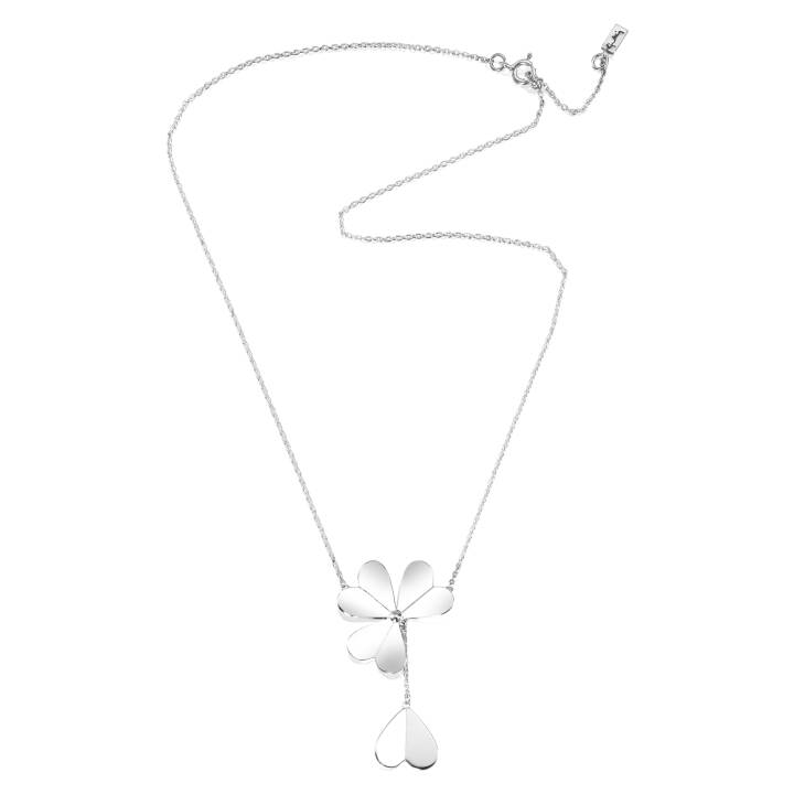 Efva Attling Four Clover Halsband Silver 42-45 cm