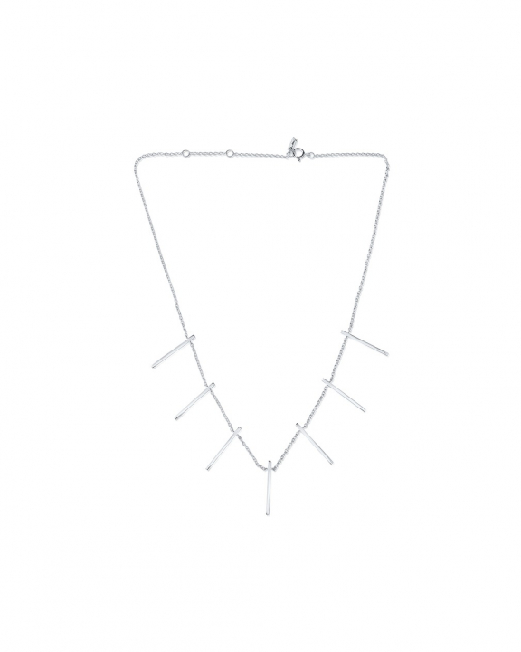 Efva Attling Starline Collier plain Silver 40-45 cm