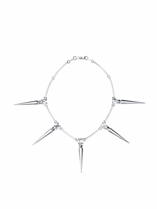 Efva Attling Rocks & Spikes Collier Silver 42 cm