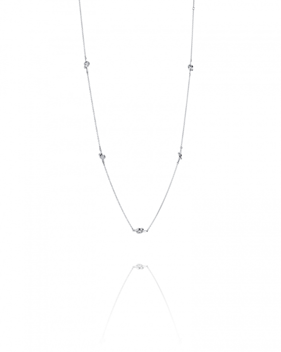 Efva Attling Love Knot Flow Necklace