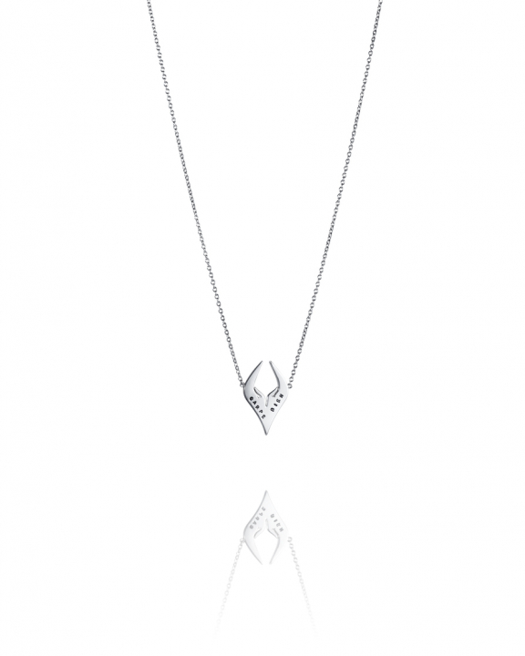 Carpe Diem Necklace i gruppen Halsband / Silverhalsband hos SCANDINAVIAN JEWELRY DESIGN (10-100-02184-4245)