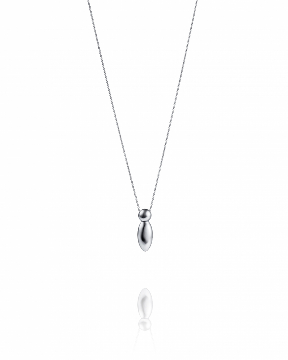 Baby love Necklace Silver  i gruppen Halsband / Silverhalsband hos SCANDINAVIAN JEWELRY DESIGN (10-100-02356-5060)