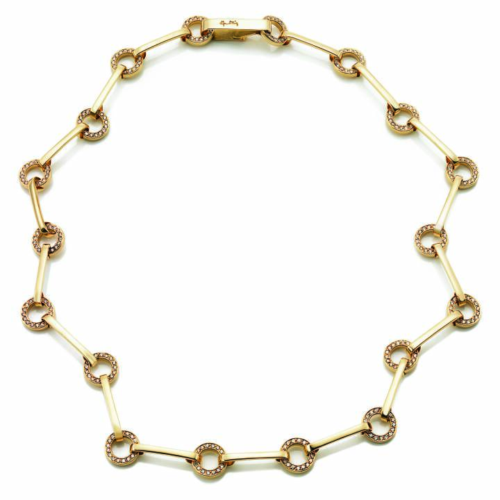 Efva Attling Ring Chain & Stars Halsband Guld