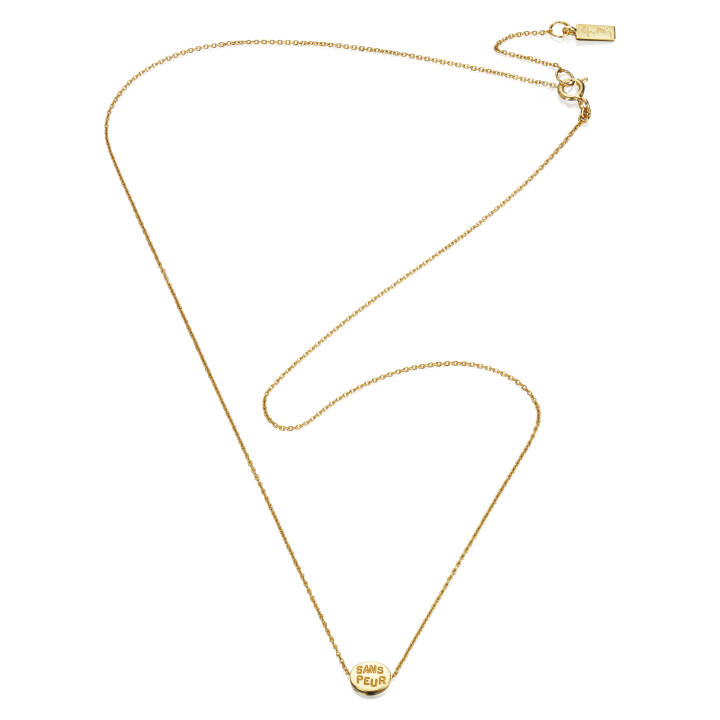 Mini Me Sans Peur Halsband Guld 42-45 cm