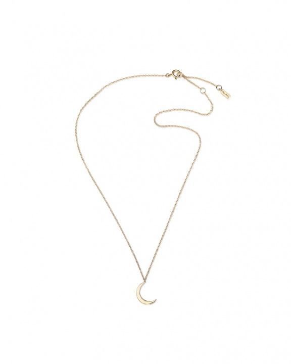 Efva Attling Pencez Moon Halsband Guld 40-45 cm