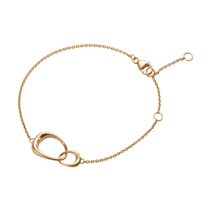 Georg Jensen OFFSPRING INTERLOCKING Armband Roséguld