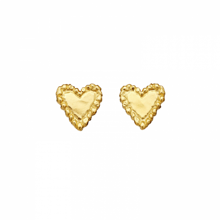 Julie Örhängen Guld i gruppen Örhängen / Guldörhängen hos SCANDINAVIAN JEWELRY DESIGN (10051A)