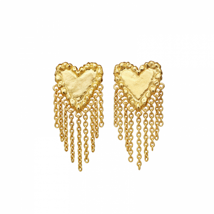 Giulietta Örhängen Guld i gruppen Örhängen / Guldörhängen hos SCANDINAVIAN JEWELRY DESIGN (10052A)