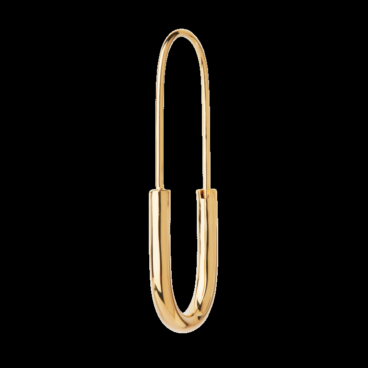 Chance Earring Goldplated Silver (One) i gruppen Örhängen / Guldörhängen hos SCANDINAVIAN JEWELRY DESIGN (100532)