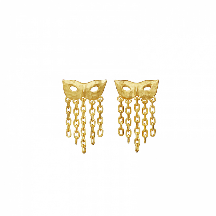 Celare Örhängen Guld i gruppen Örhängen / Guldörhängen hos SCANDINAVIAN JEWELRY DESIGN (10057A)