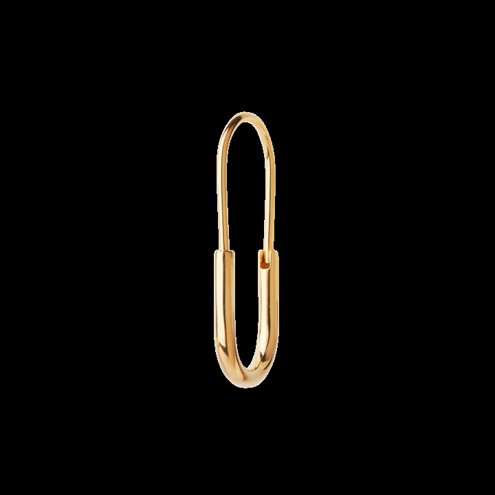 Chance Mini Earring Goldplated Silver (One) i gruppen Örhängen / Guldörhängen hos SCANDINAVIAN JEWELRY DESIGN (100583)