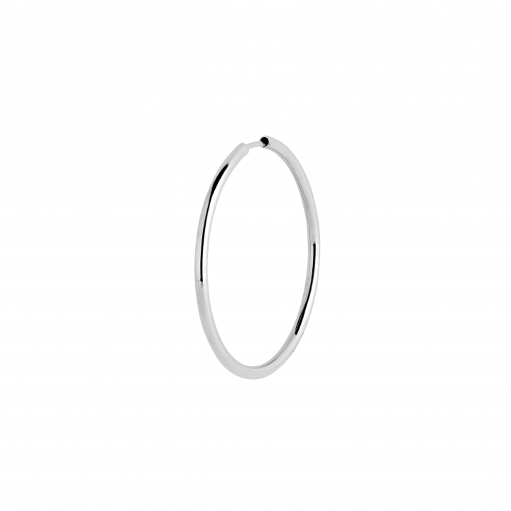 MARIA BLACK Senorita 35 Hoops Silver (Pair)