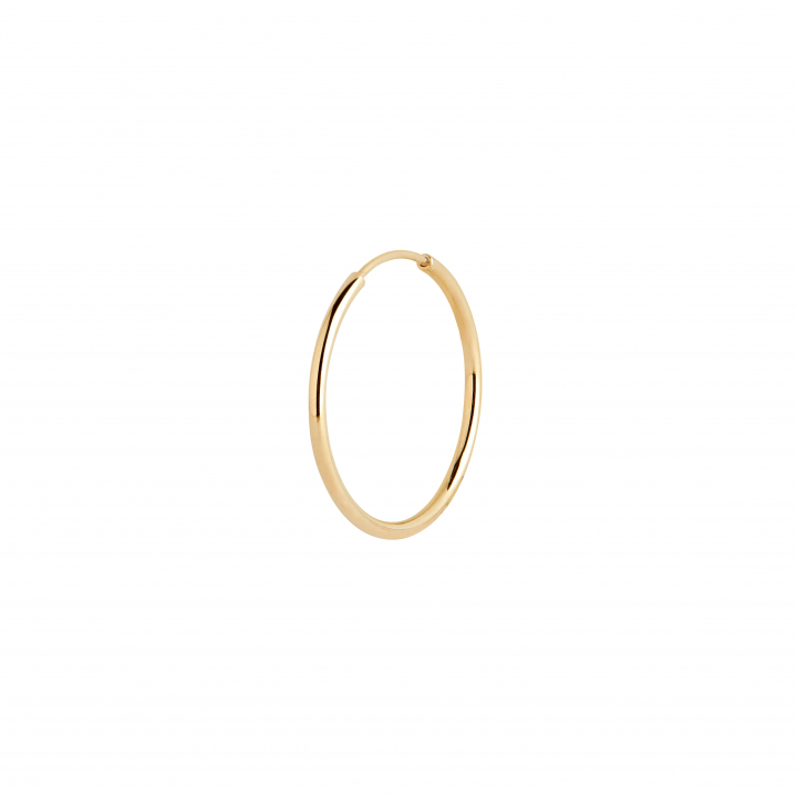 Senorita 20 Hoops Goldplated Silver (Pair)