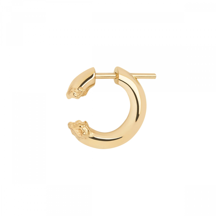 Terra 14 Earring Goldplated Silver (One)