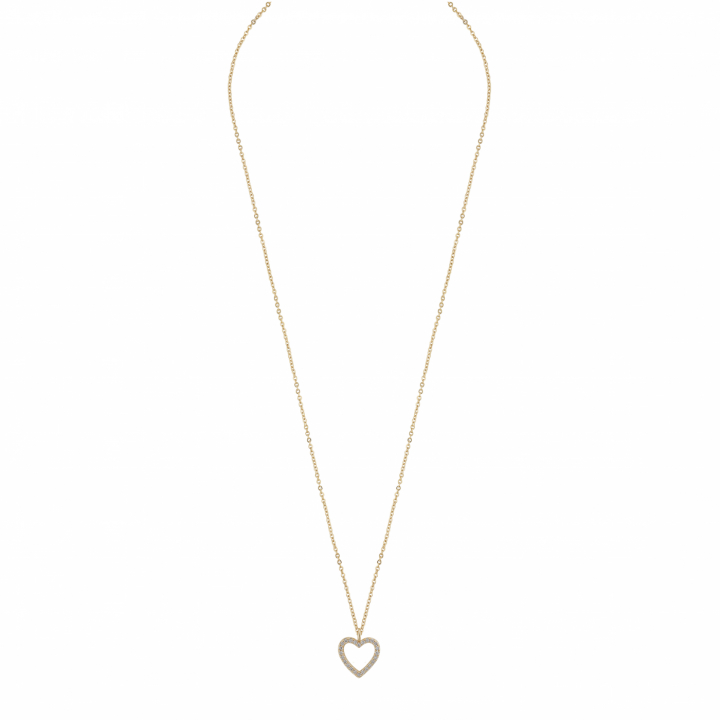 Valentina pendant Halsband 42 Guld i gruppen Halsband / Guldhalsband hos SCANDINAVIAN JEWELRY DESIGN (1090-0601-251-42)