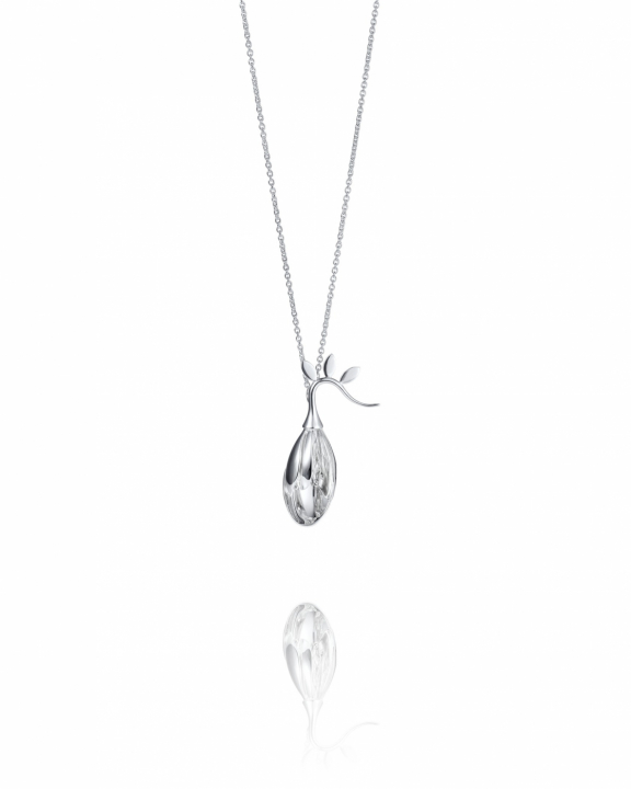 Product Image for Efva Attling Freesia Pendant/Halsband Silver 80 cm
