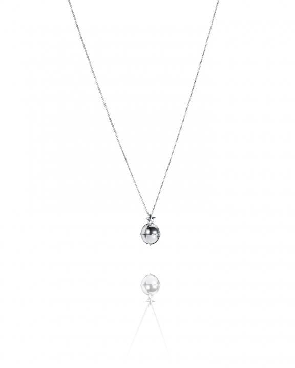 Treasure Ball Pendant Silver i gruppen Halsband / Silverhalsband hos SCANDINAVIAN JEWELRY DESIGN (11-100-02182-0000)