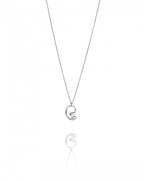 Love buddies Hängsmycke Silver i gruppen Halsband / Silverhalsband hos SCANDINAVIAN JEWELRY DESIGN (11-100-02223-4245)