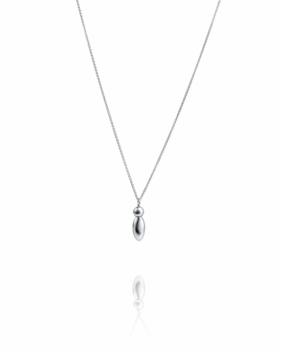 Baby love Hängsmycke Silver i gruppen Halsband / Silverhalsband hos SCANDINAVIAN JEWELRY DESIGN (11-100-02358)