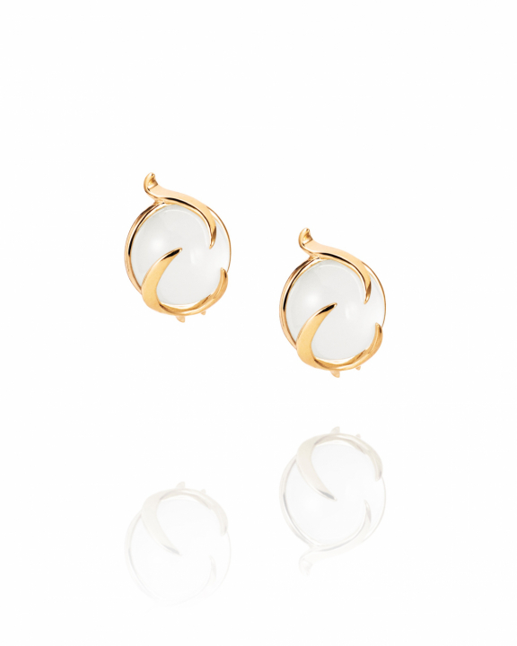 Frö Örhängen Guldpläterat Silver i gruppen Örhängen / Guldörhängen hos SCANDINAVIAN JEWELRY DESIGN (12-108-02340-0000)