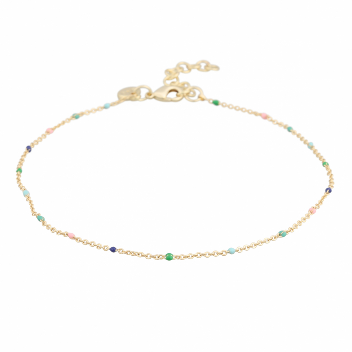 SNÖ OF SWEDEN Bay Barcelona anklet Guld