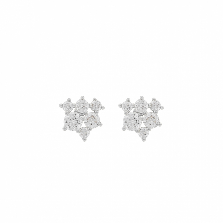 SNÖ OF SWEDEN Copenhagen ear Silver/clear-Onesize