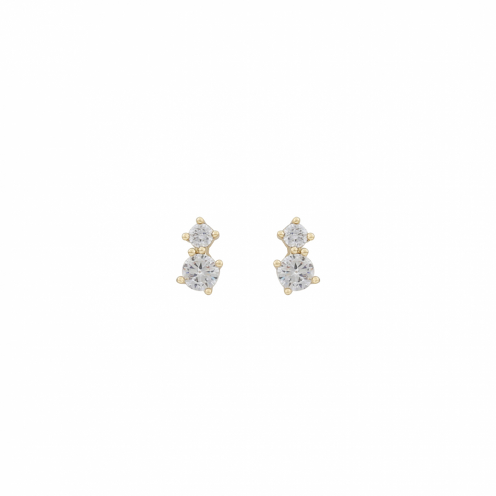 Product Image for SNÖ OF SWEDEN Copenhagen mini ear Gold/clear-Onesize
