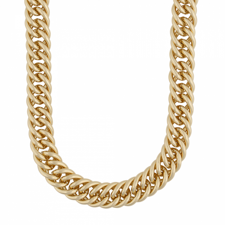 SNÖ OF SWEDEN Sevilla big neck 45 plain gold