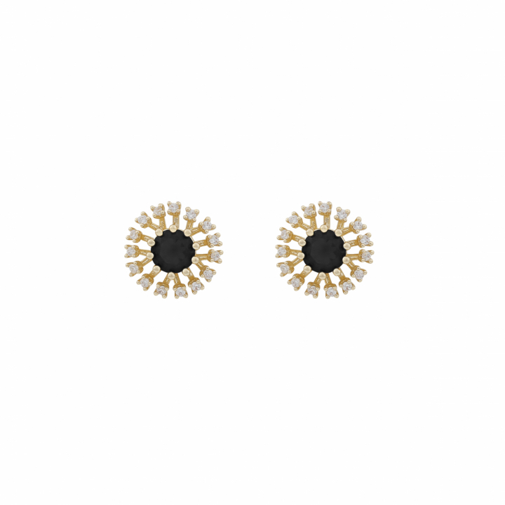 SNÖ OF SWEDEN Wiz small ear Gold/black-Onesize