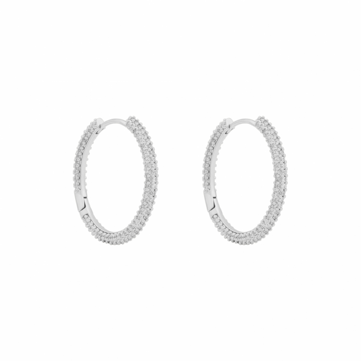 Product Image for SNÖ OF SWEDEN North ring ear 25mm Silver/clear-Onesize