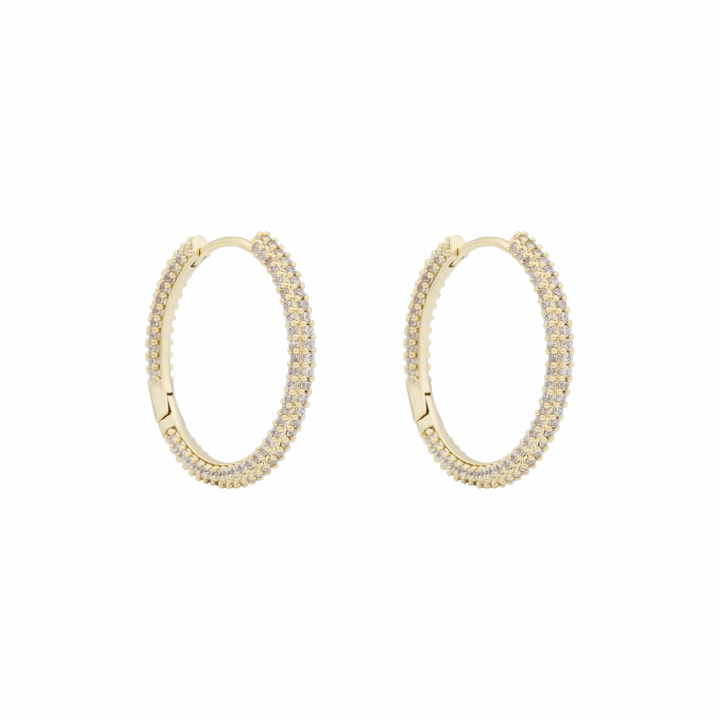 Product Image for SNÖ OF SWEDEN North ring ear 25mm Gold/clear-Onesize