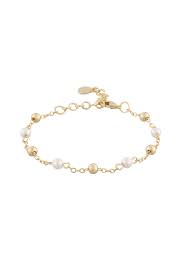 SNÖ OF SWEDEN Lydia small chain Armband Guld