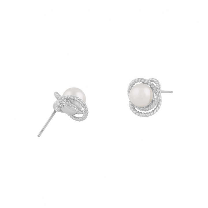 SNÖ OF SWEDEN Lydia pearl ear Silver