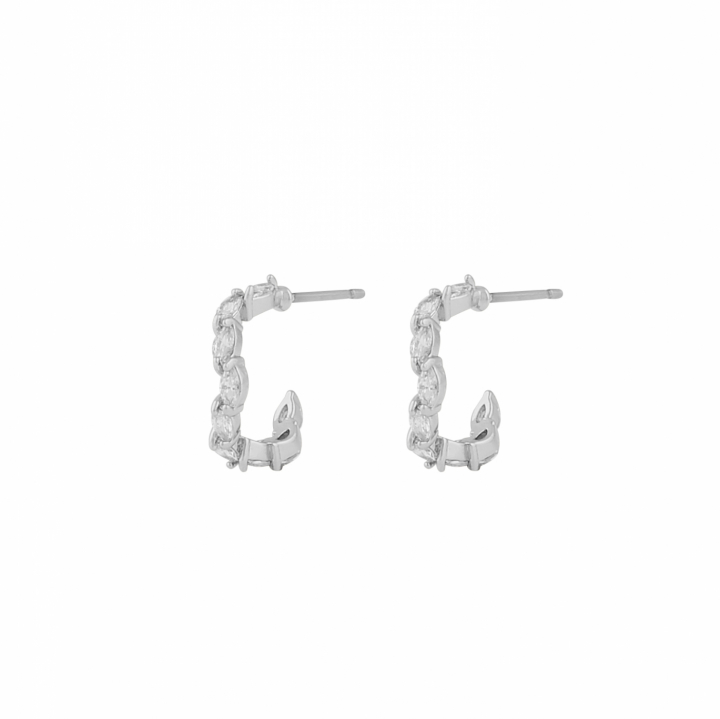Product Image for SNÖ OF SWEDEN Meya small ring stone ear Silver