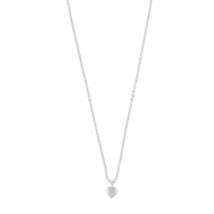 Brooklyn small heart pendant neck 42 Silver