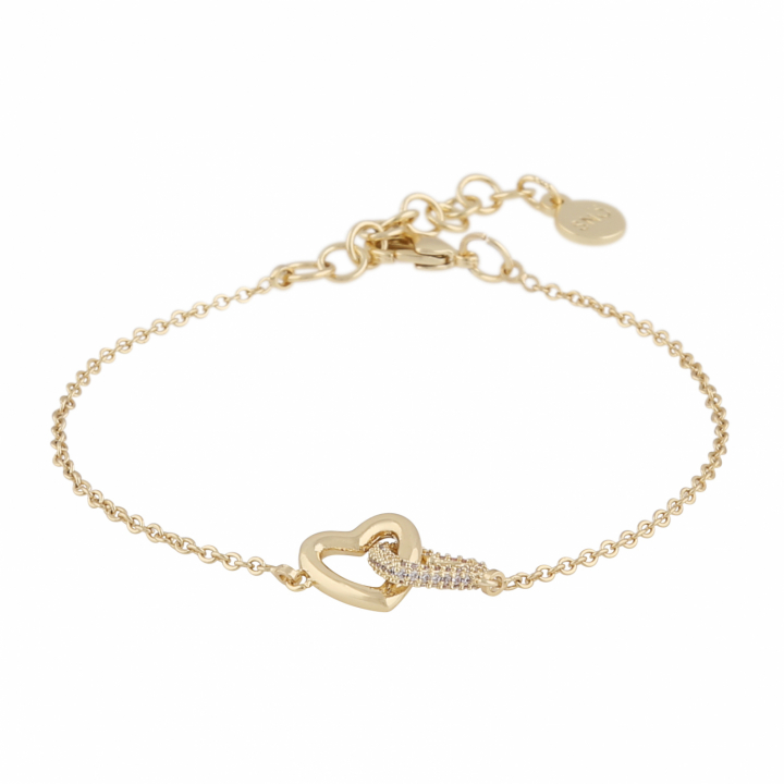 Brooklyn chain brace Guld i gruppen Armband / Guldarmband hos SCANDINAVIAN JEWELRY DESIGN (1295-3200-251)