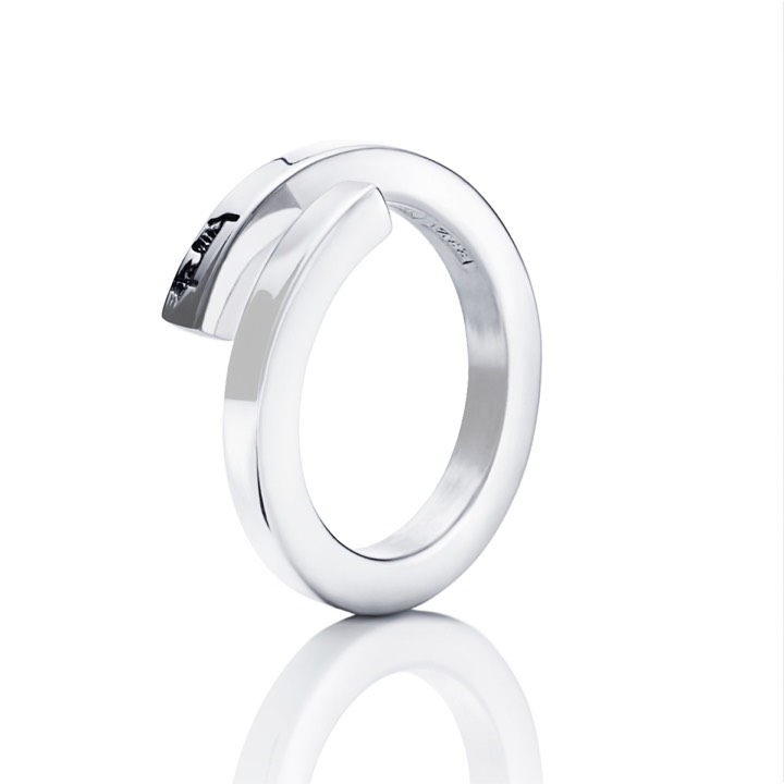 Efva Attling Little Twist Ring Silver 15.50 mm