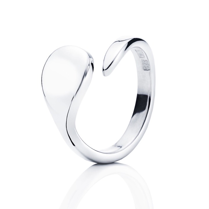 Efva Attling Tears Ring Silver 19.50 mm