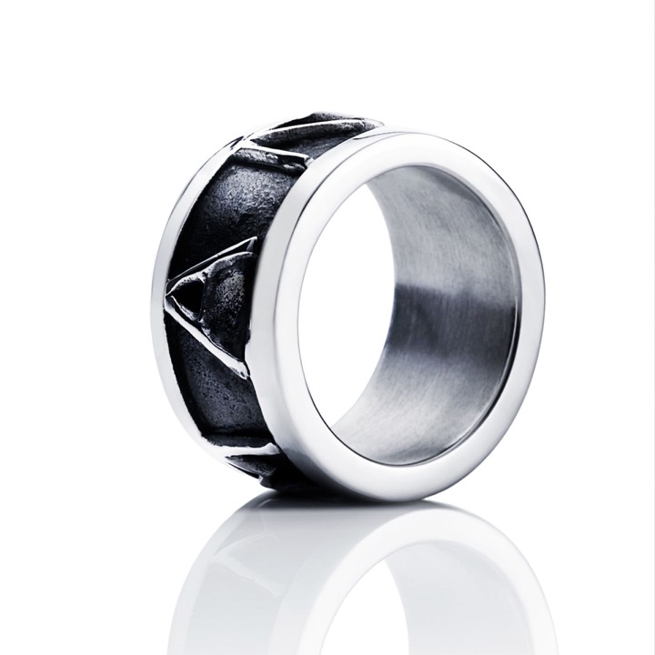 Efva Attling Human Ring Silver 15.50 mm