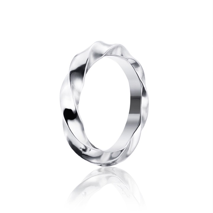 Efva Attling Viking Wide Ring Silver 19.00 mm