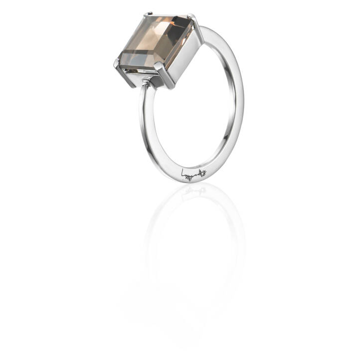 A Chocolate Dream Ring Silver i gruppen Ringar / Silverringar hos SCANDINAVIAN JEWELRY DESIGN (13-100-01513)