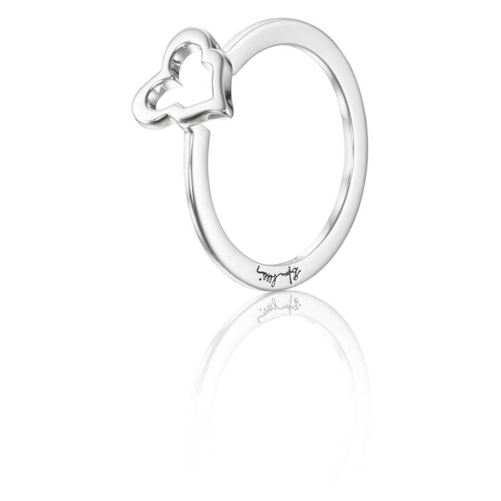 Efva Attling Crazy Heart Ring Silver 16.00 mm