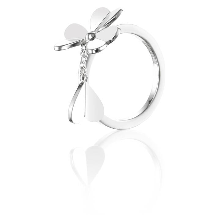 Efva Attling Four Clover Ring Silver 17.00 mm