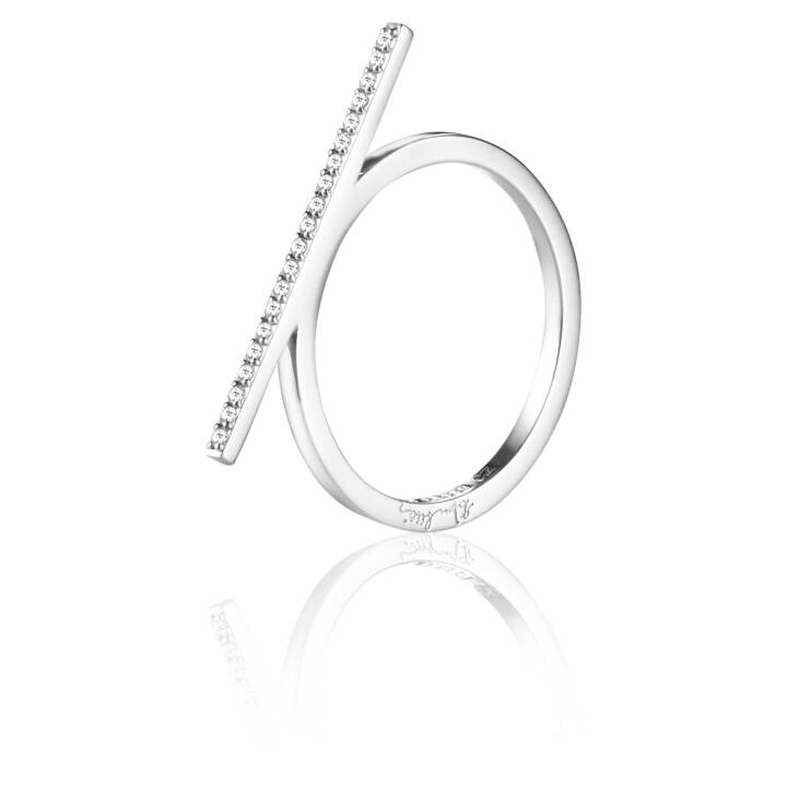 Starline Ring Silver i gruppen Ringar / Diamantringar hos SCANDINAVIAN JEWELRY DESIGN (13-100-01950)