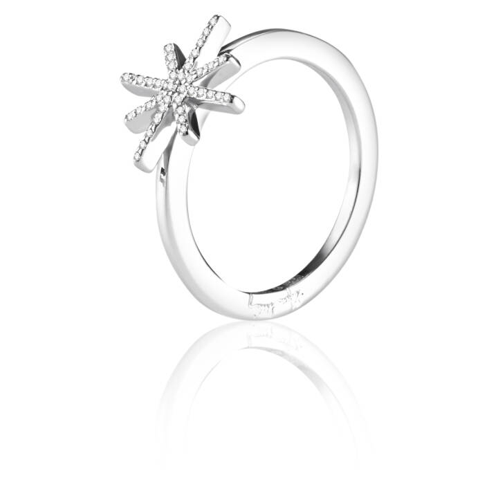 Efva Attling Beam & Stars Ring Silver 18.50 mm