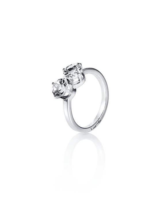 The Mountain & I Ring Silver Crystal Quartz 16.00