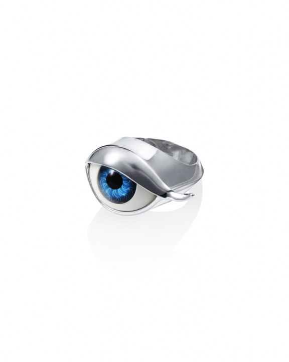 Eye See You Ring Silver 18.50